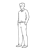 Tall Man Line PNG
