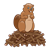 Brown Beaver Color PNG