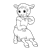 White Sheep Line PNG