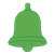 Green Bell Color PNG