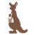 Kangaroo Mother Color PNG