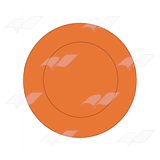 Orange Plate