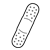 Red Bandage Line PNG