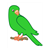 Green Parakeet Color PDF