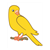 Yellow Parakeet Color PDF