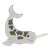 Gray Narwhal Color PNG