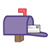 Purple Mailbox Color PDF