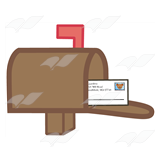 Brown Mailbox