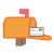 Orange Mailbox Color PNG