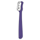 Purple Toothbrush with white bristles