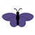 Purple Butterfly Color PDF