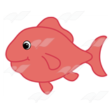Abeka | Clip Art | Red Fish
