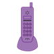 Purple Phone on a stand