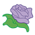 Purple Rose Color PNG