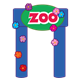 Zoo Gate with flowers