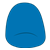 Blue Gumdrop Color PNG