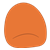 Orange Gumdrop Color PNG