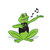 Singing Frog Color PDF