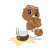 Baby Beaver Color PNG