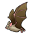Flying Bat Color PNG