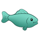 Turquoise Fish 