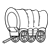 Covered Wagon Line PNG