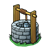 Stone Well Color PNG