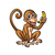 Brown Monkey Color PDF