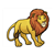 Male Lion Color PDF