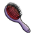Purple Hairbrush Color PNG