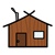 Wood Cabin Color PNG