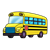 School Bus Color PNG