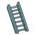 Blue Ladder Color PNG