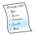 Grocery List Color PNG