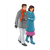 Couple Walking Color PDF