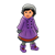Little Girl Color PNG