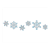 Six Snowflakes Color PDF