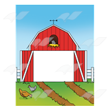 Open Red Barn