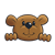 Bear Head and Hands Color PNG