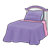 Purple Bed Color PNG