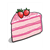Pink Cake Slice Color PDF