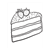 Pink Cake Slice Line PDF