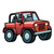 Red Jeep Color PDF