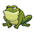 Smirking Green Toad Color PDF
