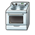 White Oven Color PNG