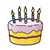 Birthday Cake Color PDF