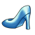 Blue Dress Shoe Color PNG