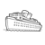 Cruise Ship Line PNG