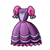Purple Dress Color PDF
