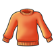 Orange Sweater 